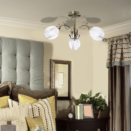 Rabalux - Ceiling light 3xE27/60W/230V