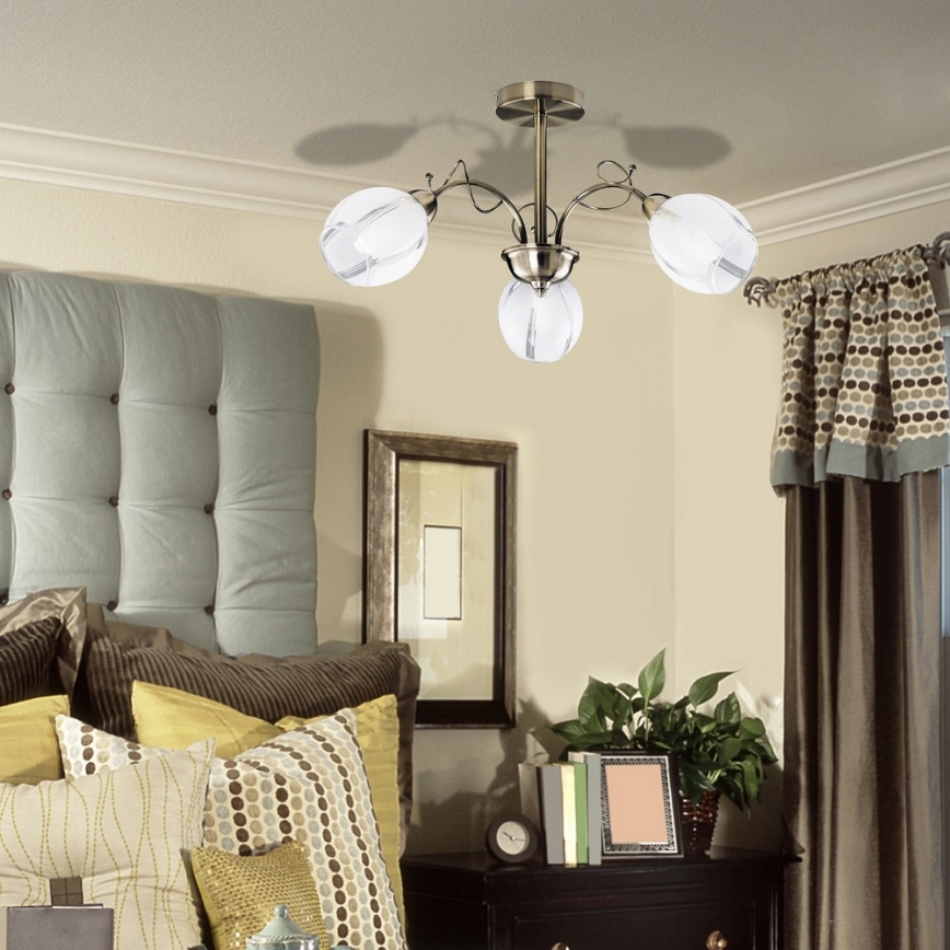 Rabalux - Ceiling light 3xE27/60W/230V