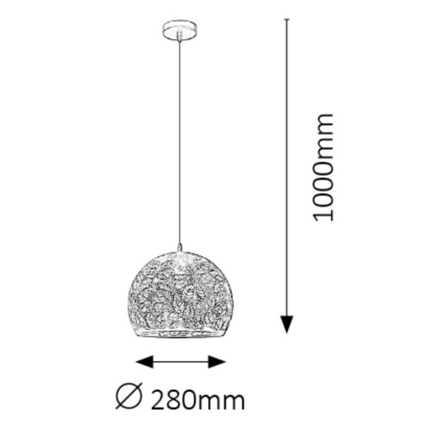 Rabalux - Chandelier on a string 1xE27/40W/230V