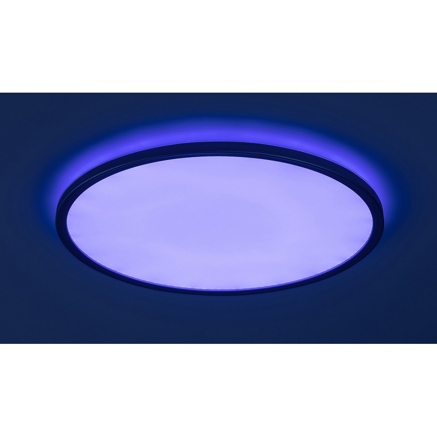 Rabalux - LED RGB Dimmable ceiling light LED/22W/230V Wi-Fi Tuya + remote control