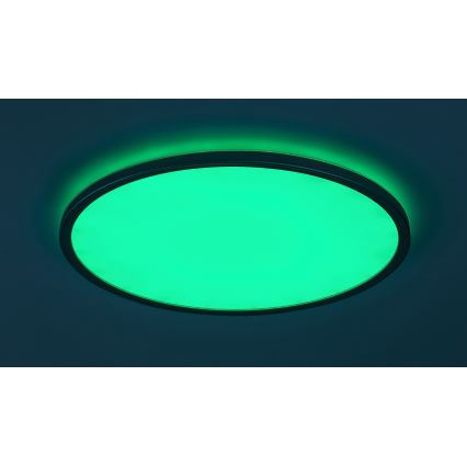 Rabalux - LED RGB Dimmable ceiling light LED/22W/230V Wi-Fi Tuya + remote control