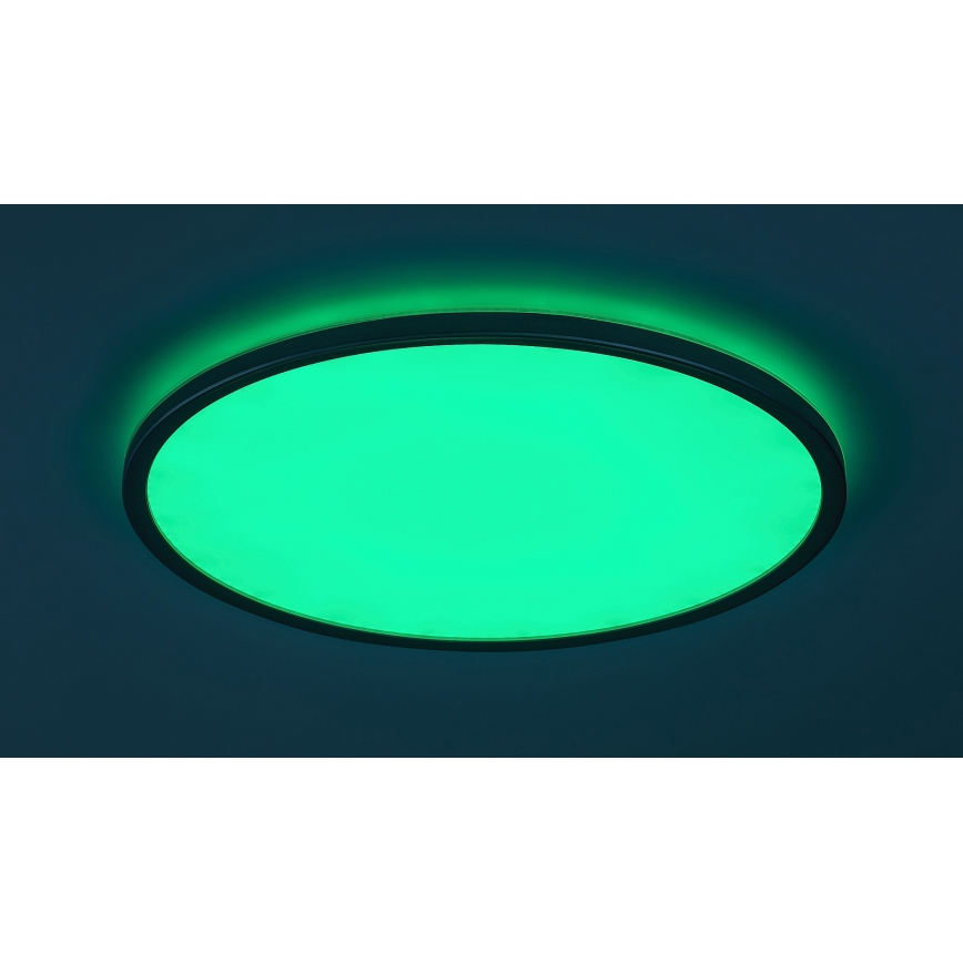 Rabalux - LED RGB Dimmable ceiling light LED/22W/230V Wi-Fi Tuya + remote control
