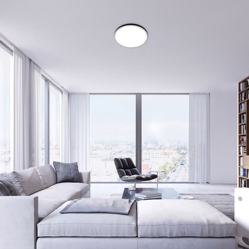 Rabalux - LED RGB Dimmable ceiling light LED/22W/230V Wi-Fi Tuya + remote control