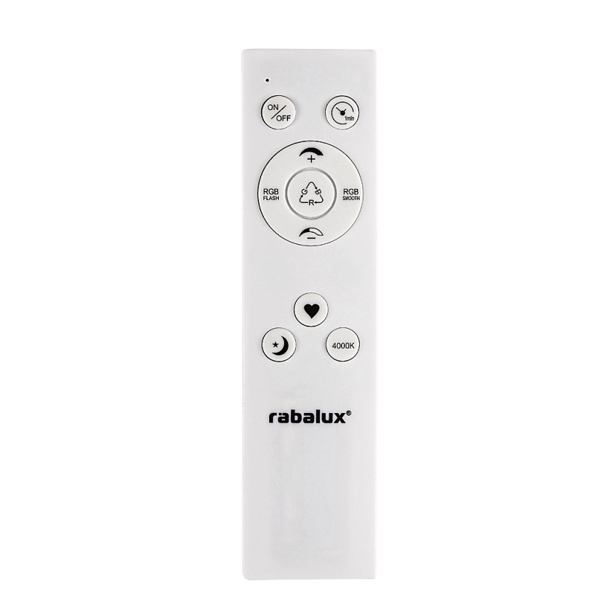 Rabalux - LED RGB Dimmable ceiling light LED/22W/230V Wi-Fi Tuya + remote control