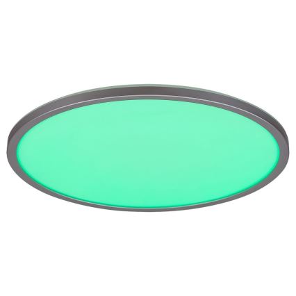 Rabalux - LED RGB Dimmable ceiling light LED/22W/230V Wi-Fi Tuya + remote control