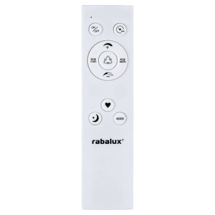 Rabalux - LED RGB Dimmable ceiling light LED/22W/230V Wi-Fi Tuya + remote control
