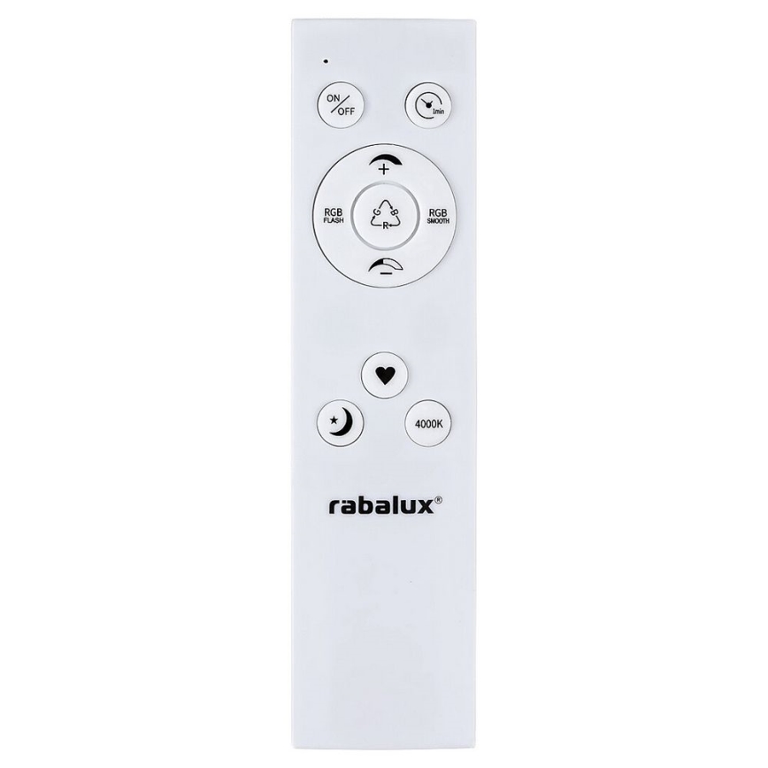 Rabalux - LED RGB Dimmable ceiling light LED/22W/230V Wi-Fi Tuya + remote control