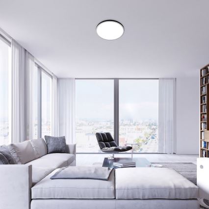 Rabalux - LED RGB Dimmable ceiling light LED/22W/230V Wi-Fi Tuya + remote control Ø 41.5 cm