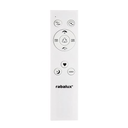 Rabalux - LED RGB Dimmable ceiling light LED/22W/230V Wi-Fi Tuya + remote control