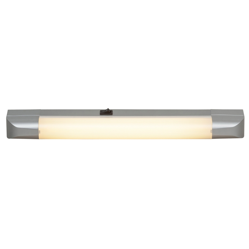 Rabalux - Under kitchen cabinet light BAND LIGHT 1xG13/10W/230V 39,5 cm silver