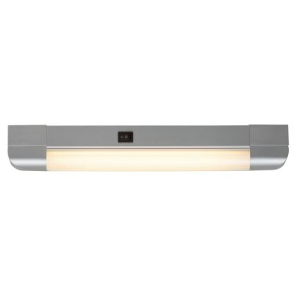 Rabalux - Under kitchen cabinet light BAND LIGHT 1xG13/10W/230V 39,5 cm silver