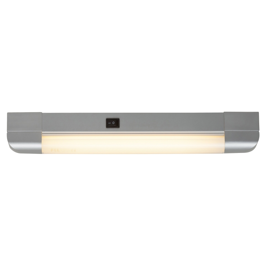 Rabalux - Under kitchen cabinet light BAND LIGHT 1xG13/10W/230V 39,5 cm silver