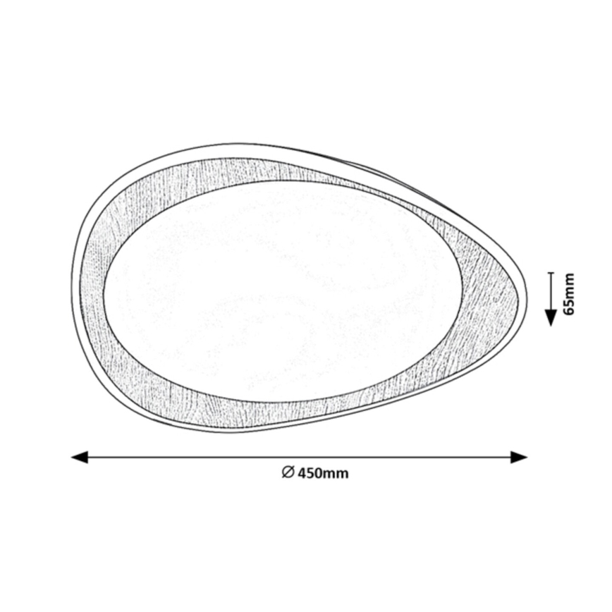 Rabalux - LED Ceiling light LED/24W/230V