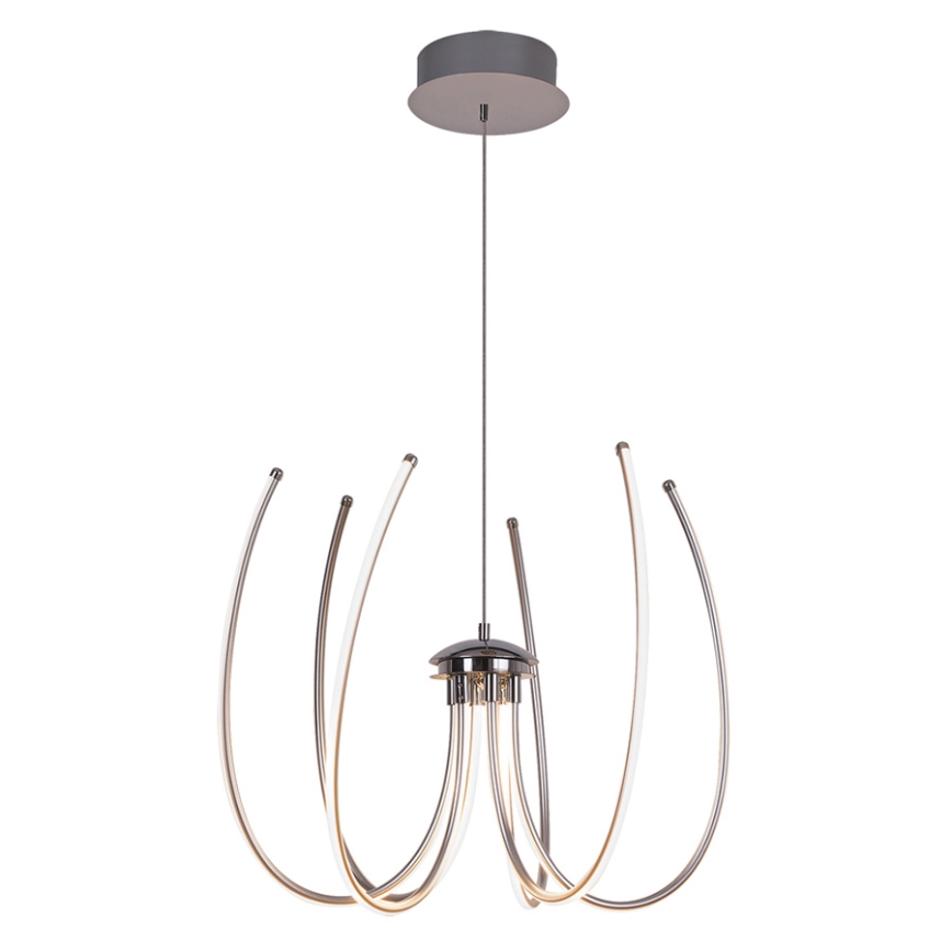 Rabalux 2434 - LED chandelier ALISHA LED/62W/230V silver