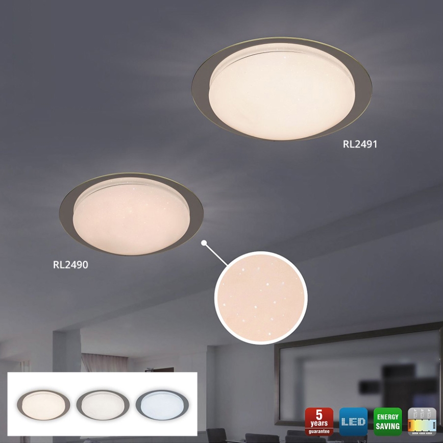Rabalux 2491 - LED Ceiling light MINNEAPOLIS LED/18W/230V