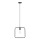 Rabalux 2570 - Pendant light LEVI E27/60W
