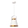 Rabalux 2571 - Pendant light DUSAN E27/40W