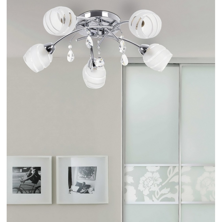 Rabalux - Ceiling light 5xE14/60W/230V