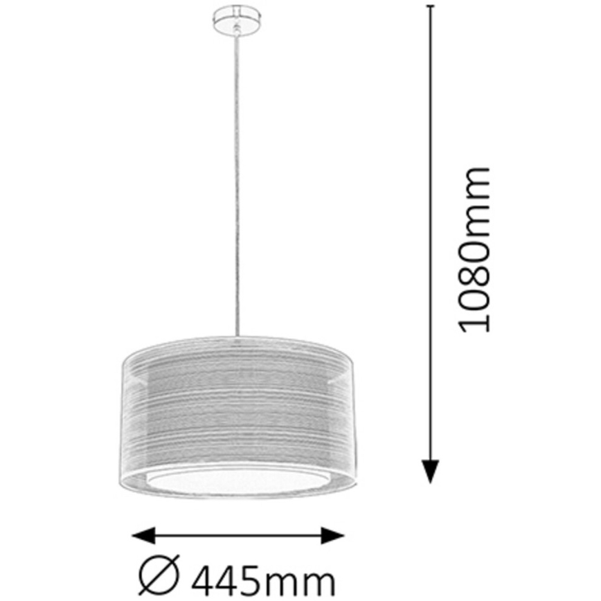 Rabalux - Pendant light E27/60W