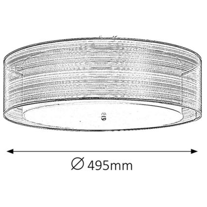 Rabalux - Ceiling light 3xE14/25W