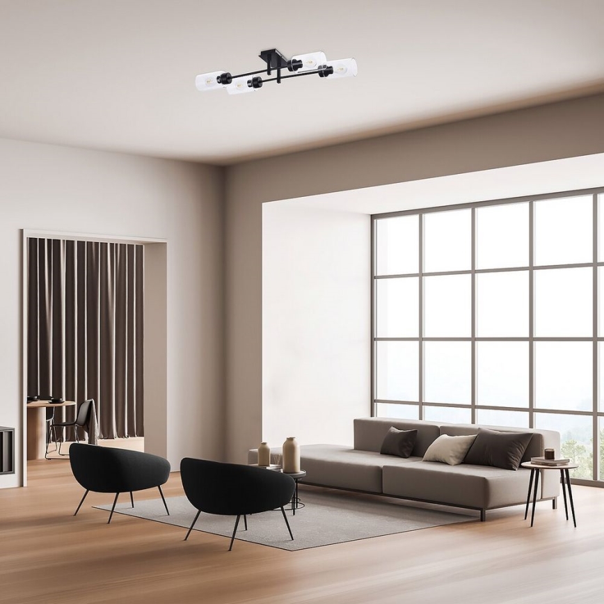 Rabalux - 4-light flush-mount chandelier 4xE27/40W/230V 21,5x82 cm