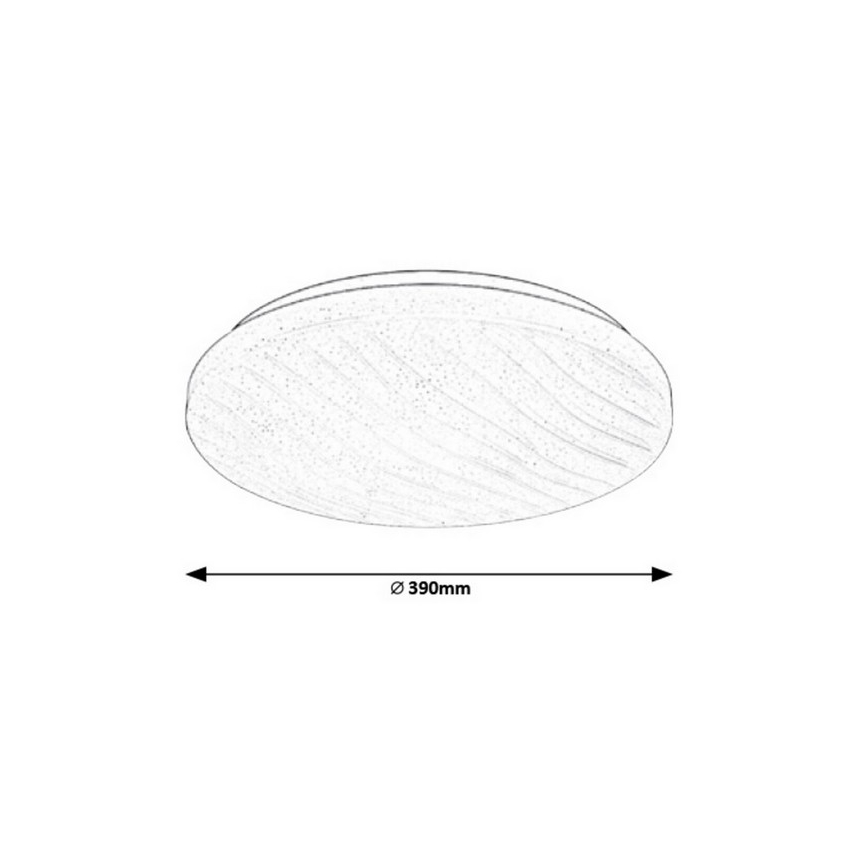Rabalux - LED Dimming ceiling light LED/24W/230V