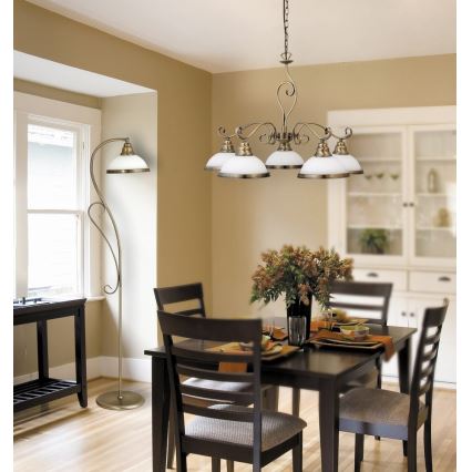 Rabalux 2755 - Chandelier ELISETT 5xE27/60W/230V