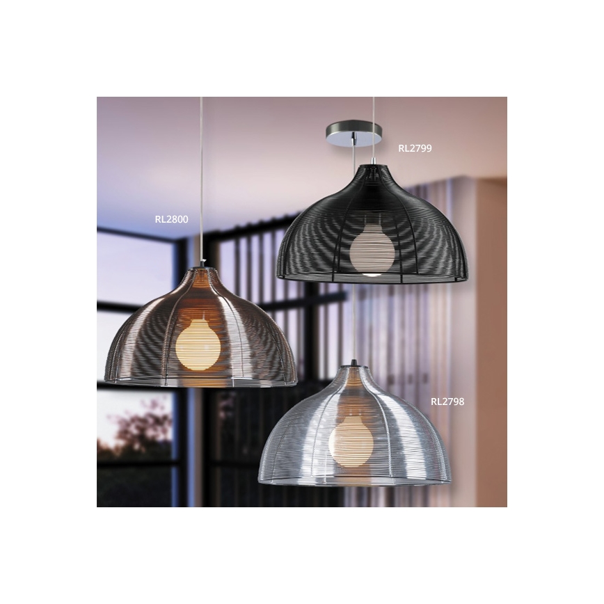 Pendant chandelier ADDISON 1xE27/60W/230V