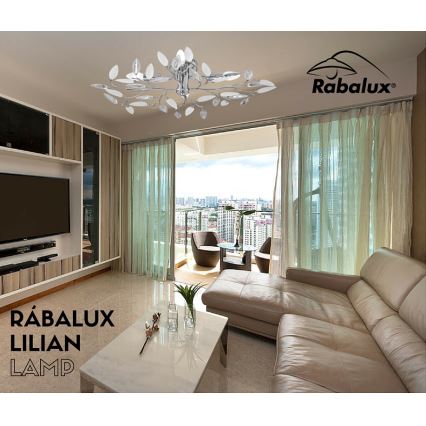 Rabalux - Ceiling light 4xE14/40W/230V