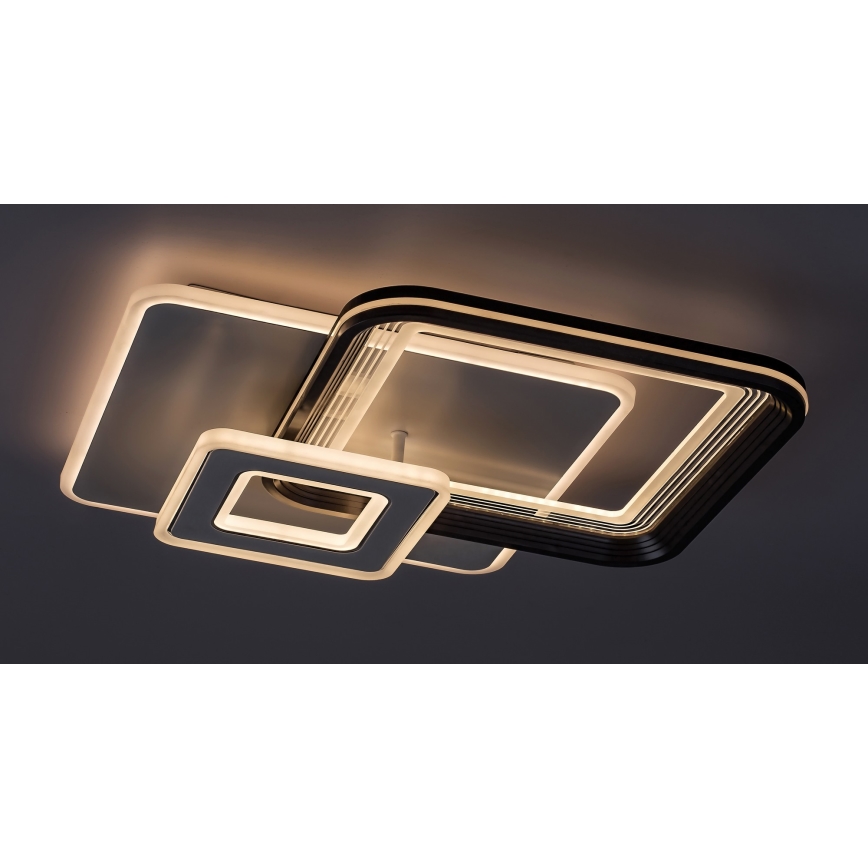 Rabalux - Dimmable LED Flush-Mounted Ceiling Light LED/48W/230V 3000K/4000K/6000K + Remote Control 49.5x49.5 cm