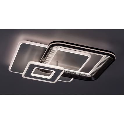 Rabalux - Dimmable LED Flush-Mounted Ceiling Light LED/48W/230V 3000K/4000K/6000K + Remote Control 49.5x49.5 cm