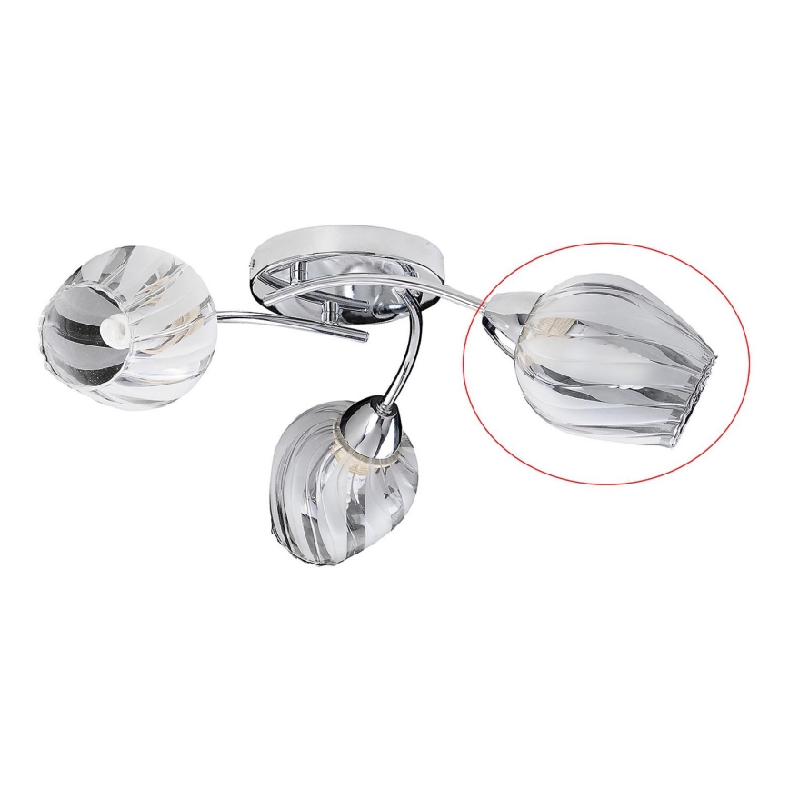 Rabalux 2969 - Replacement glass for light DANILA E27