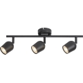 Rabalux - 3-Light GU10 Spotlight, 15W/230V, Black