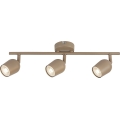 Rabalux - 3-Light GU10 Spotlight, 15W per Lamp, 230V, Beige