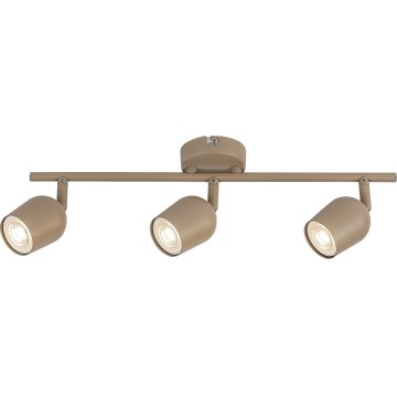 Rabalux - 3-Light GU10 Spotlight, 15W per Lamp, 230V, Beige