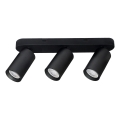 Rabalux - 3-Light GU10 Spotlight, 7W/230V, Black