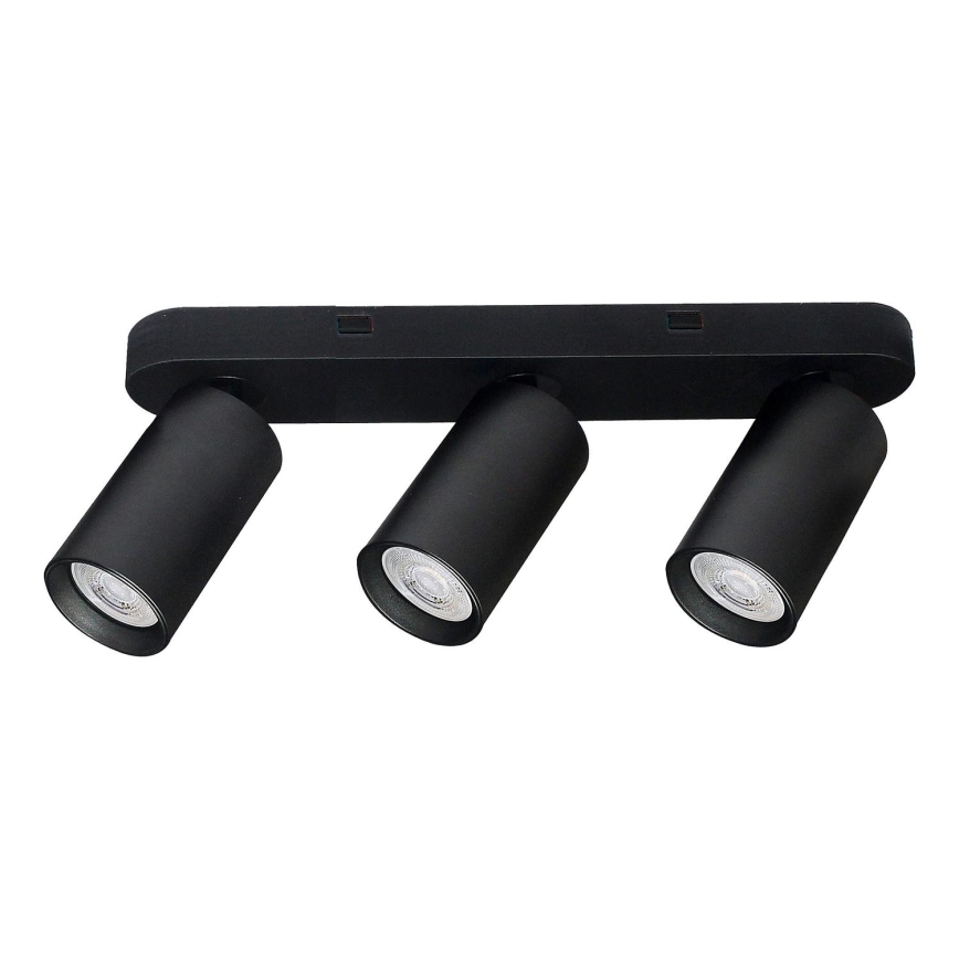 Rabalux - 3-Light GU10 Spotlight, 7W/230V, Black
