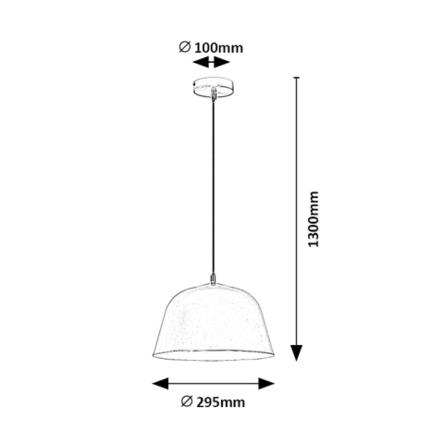 Rabalux - Chandelier on a string 1xE27/60W/230V