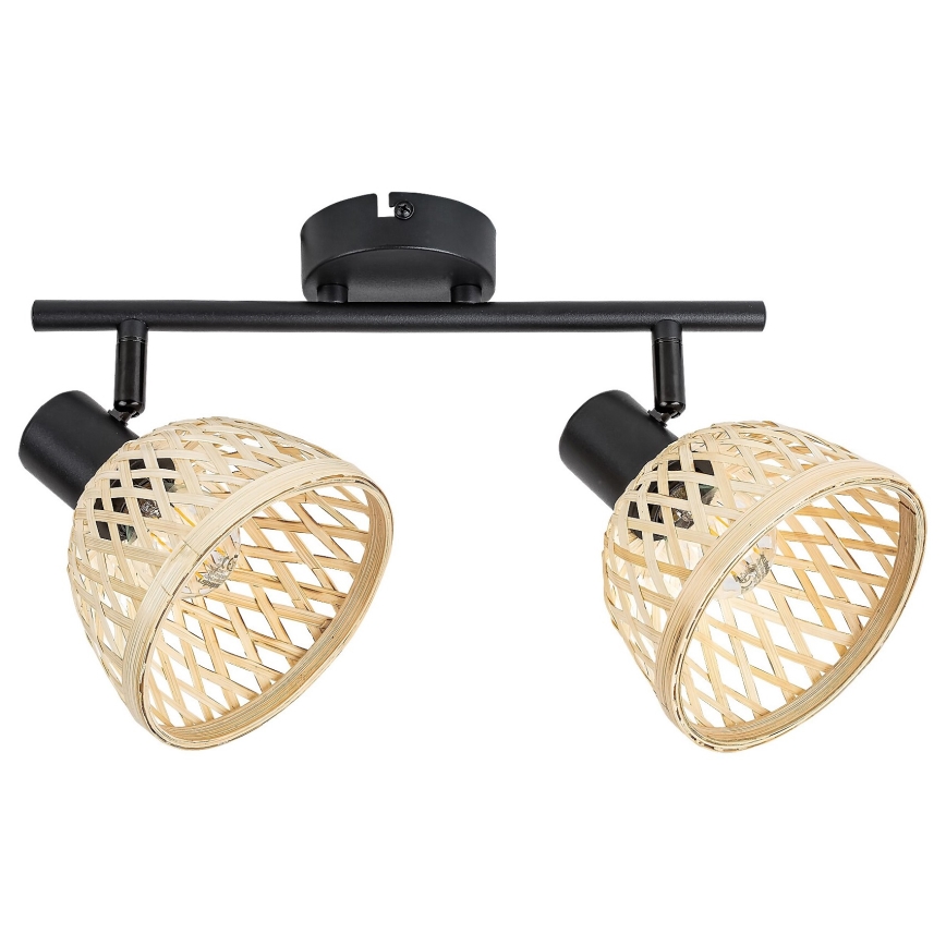 Rabalux - Spotlight 2xE14/15W/230V rattan