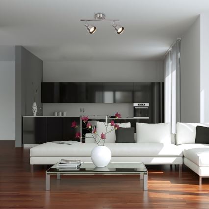 Rabalux - Spotlight 2xGU10/50W/230V