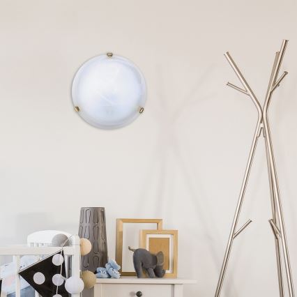 Rabalux - Ceiling light 1xE27/60W/230V alabaster glass