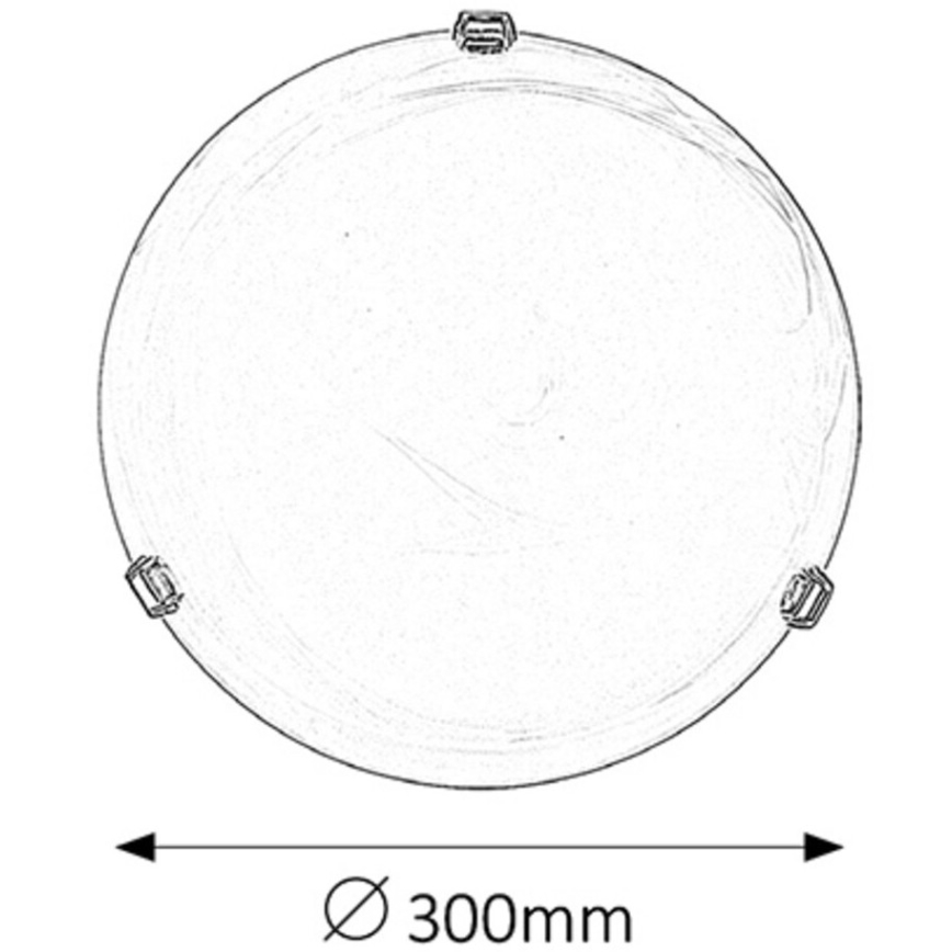 Rabalux - Ceiling light 1xE27/60W/230V