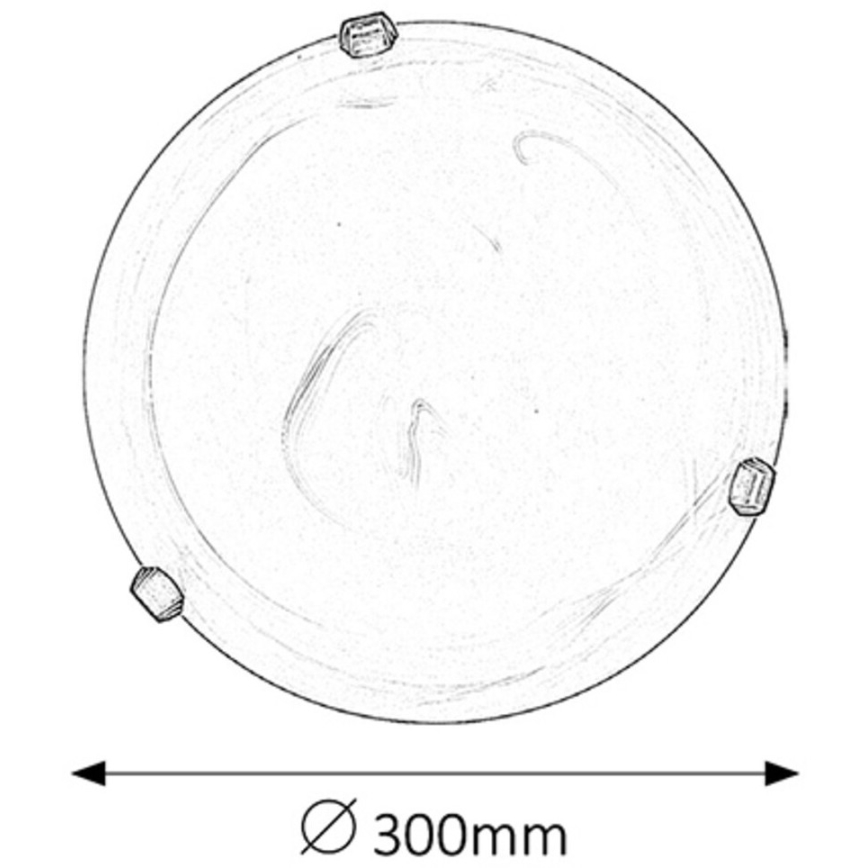 Rabalux - Ceiling light 1xE27/60W/230V