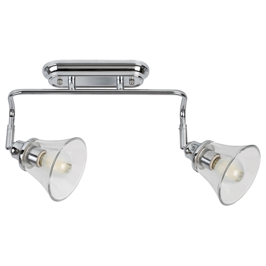 Rabalux - Bathroom spotlight 2xE14/40W/230V IP44