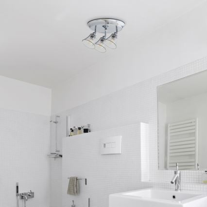 Rabalux - Bathroom spotlight 3xE14/40W/230V IP44