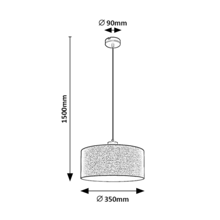 Rabalux - Chandelier on a string 1xE27/40W/230V