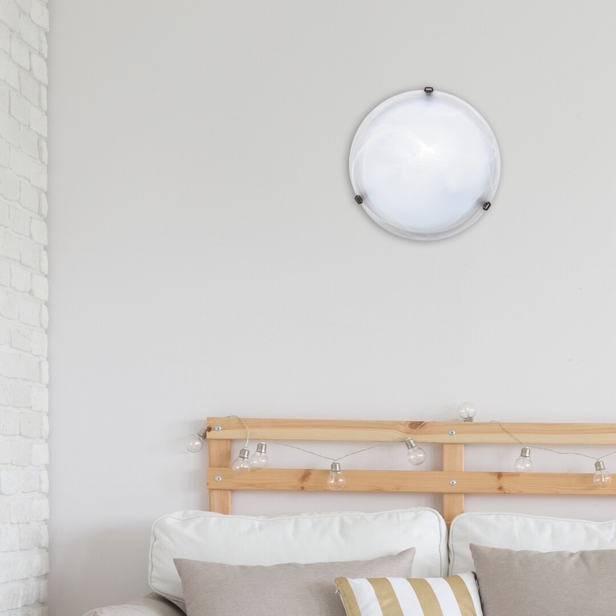 Rabalux - Ceiling light 2xE27/60W/230V alabaster glass