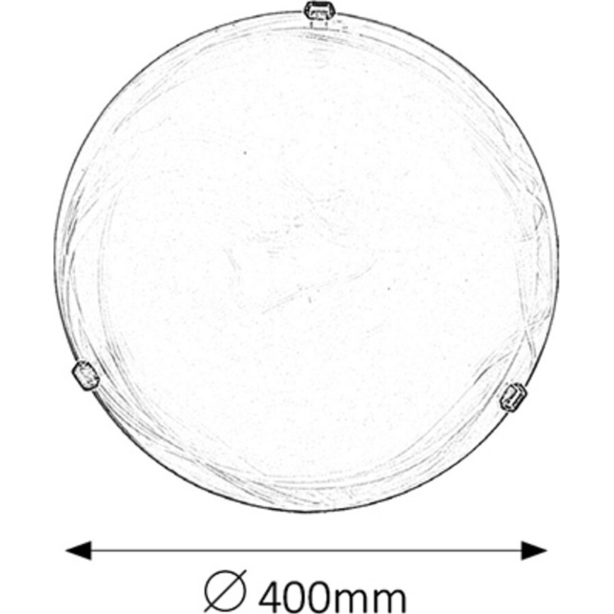 Rabalux - Ceiling light 2xE27/60W/230V alabaster glass
