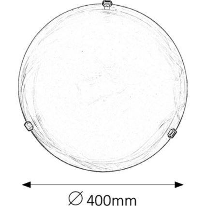 Rabalux - Ceiling light 2xE27/60W/230V