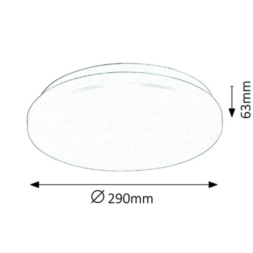 Rabalux - LED Ceiling light 1xLED/20W/230V d. 29 cm
